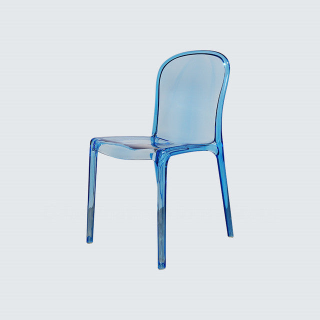 Nordic transparent stool acrylic modern simple crystal cosmetic chair Internet celebrityinsChair plastic dining chair