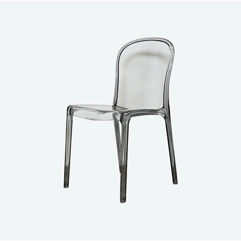 Nordic transparent stool acrylic modern simple crystal cosmetic chair Internet celebrityinsChair plastic dining chair