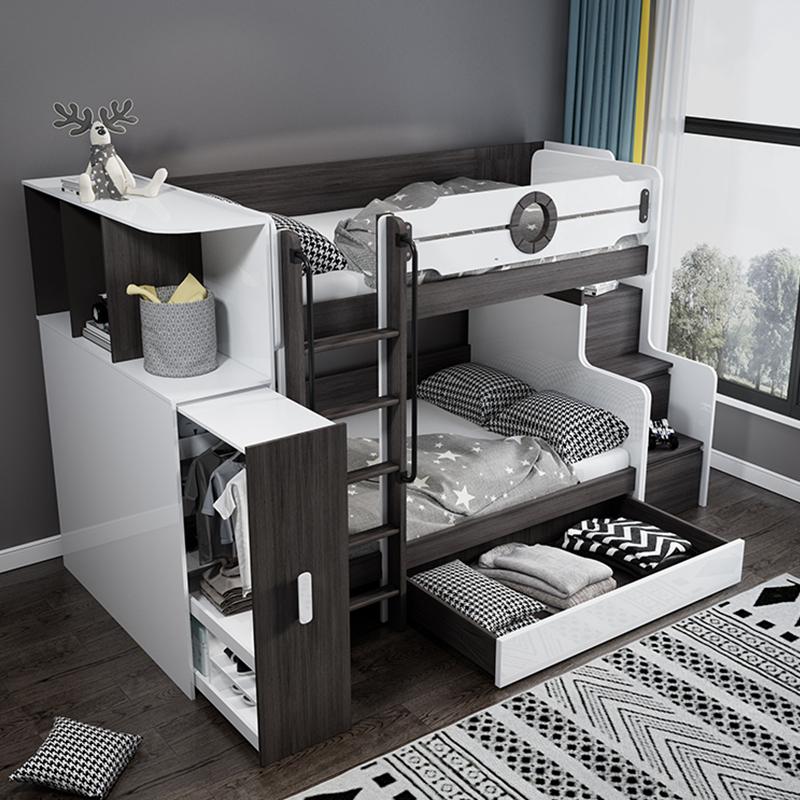 factory Modern multi-functional double bunk beds for children furniture prices bed