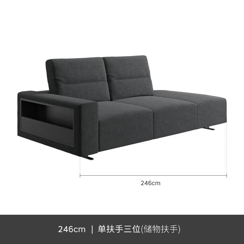 Modern simple storage three-proof technology cloth sofa combination