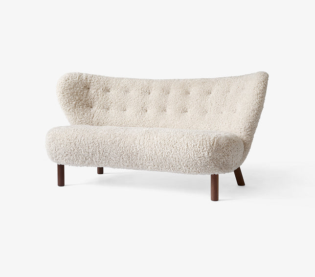 Nordic retro lamb wool leisure chair plush fabric designer single-seat sofa chair lazy bedroom Teddy Shu