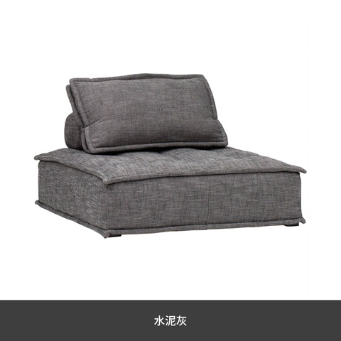 Italian Minimalist fabric sofa module space free combination sofa for multi-user home chair designer