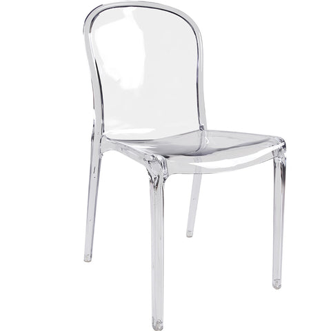 Nordic transparent stool acrylic modern simple crystal cosmetic chair Internet celebrityinsChair plastic dining chair