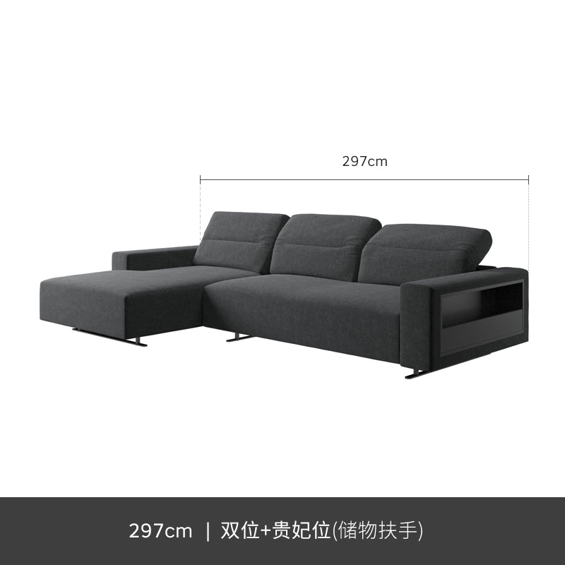 Modern simple storage three-proof technology cloth sofa combination