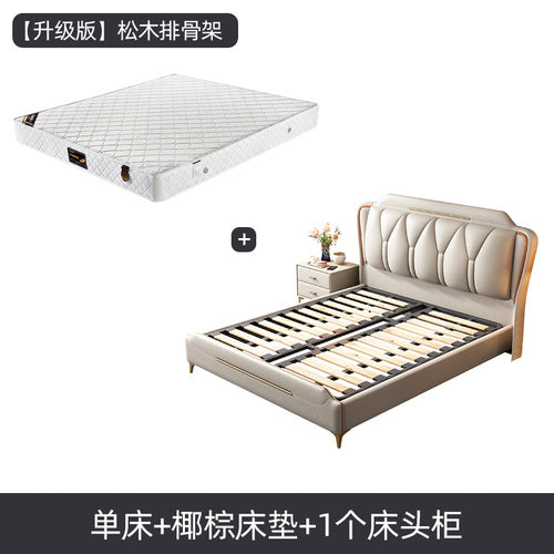 luxury bed master bed 1.8m double wedding bed