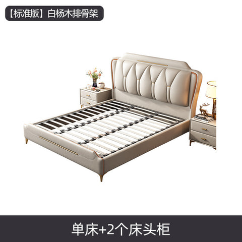 luxury bed master bed 1.8m double wedding bed