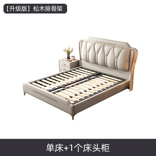 luxury bed master bed 1.8m double wedding bed