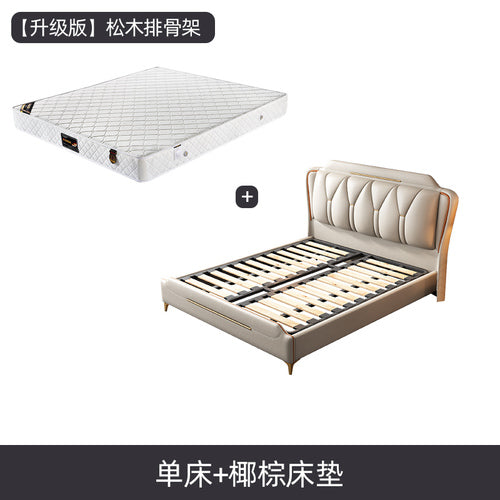 luxury bed master bed 1.8m double wedding bed