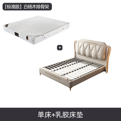 luxury bed master bed 1.8m double wedding bed