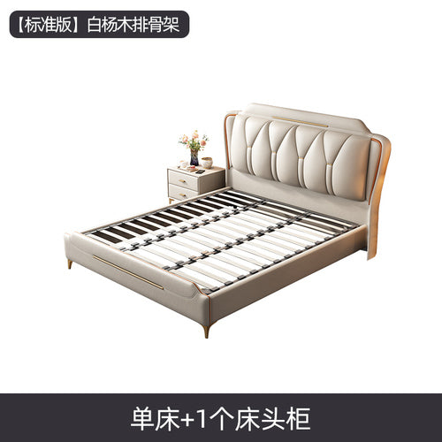 luxury bed master bed 1.8m double wedding bed