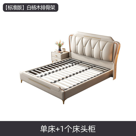 luxury bed master bed 1.8m double wedding bed