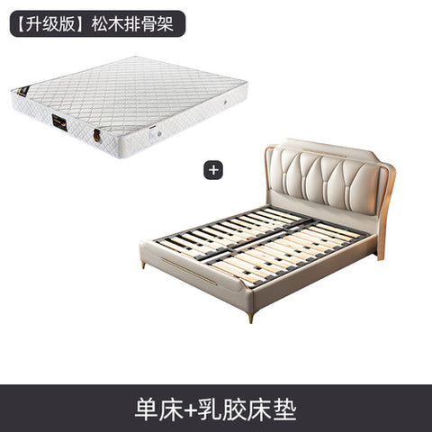 luxury bed master bed 1.8m double wedding bed